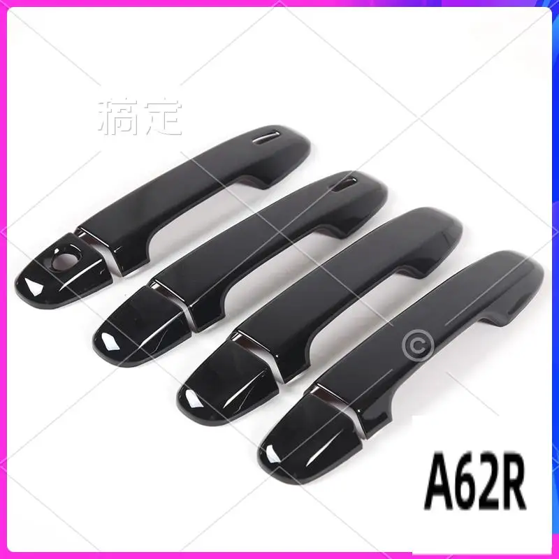 

R2-For Subaru Crosstrek 2024 Forester 2019-2022 Car Exterior Door Handle Cover Trim Replacement Parts Glossy Black