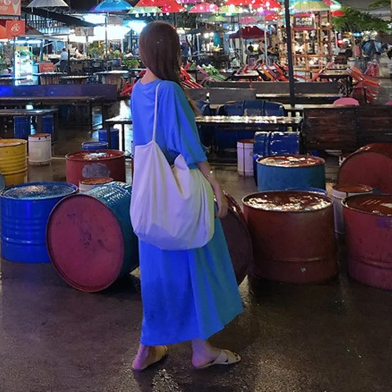 Été automne nouveau T-shirt long au-dessus du genou Dr paresseux personne T-irt Dr minceur viande couvrant le ventre couvrant Dr sweat à capuche C...