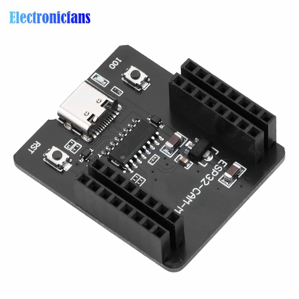 ESP32-CAM-MB Entwicklungsboard, Testplatine mit serieller Schnittstelle, CH340C, Typ-C-Schnittstelle, Erweiterungsmodul zum Brennen von Firmware für Elektronik. – Detail 15