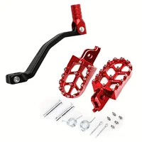 Palanca de cambio de marchas CNC para motocicleta y clavijas de pie adecuadas para HONDA CRF250L, CRF250M, CRF250RALLY, CRF300 Dirt Bikes