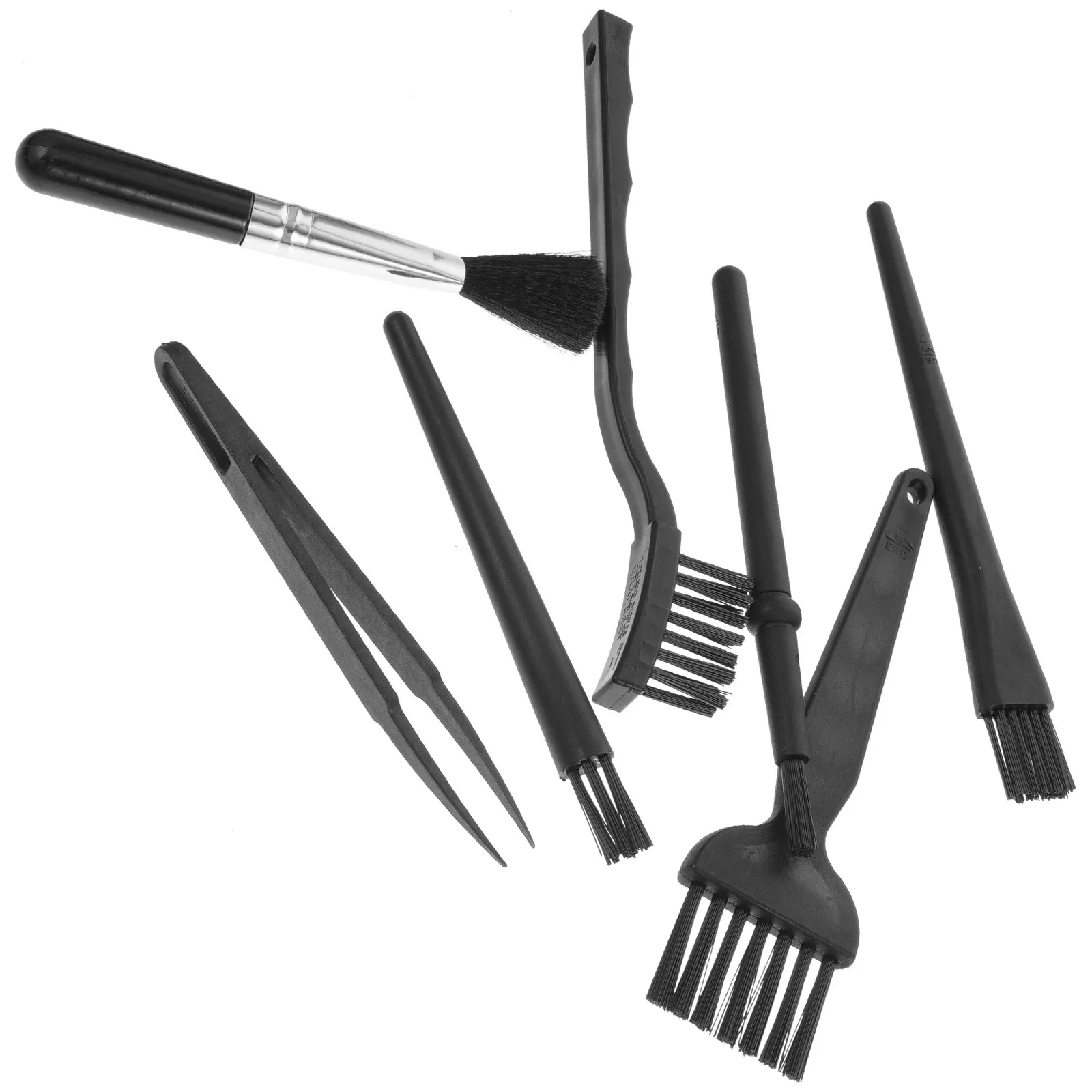 1 conjunto kit de limpeza de teclado antiestático durável varredura conveniente para uso em escritório e escolar teclado antiestático