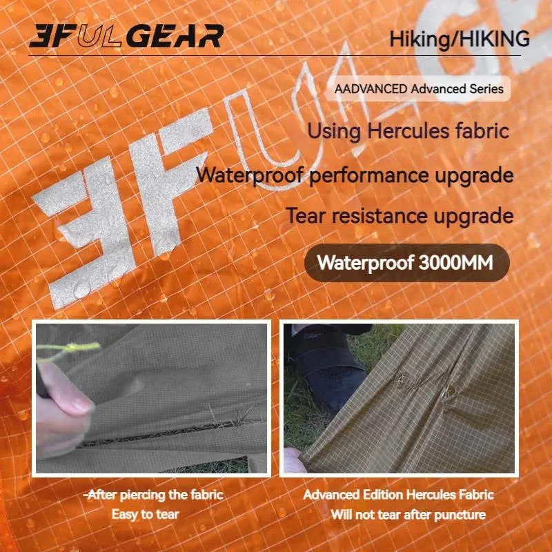 3F UL GEAR Backpack Waterproof Rain Cover 20-85L Dyneema Outdoor Camping Hiking Trekking Dust Bag Travel Backpack Rain Cover view 4