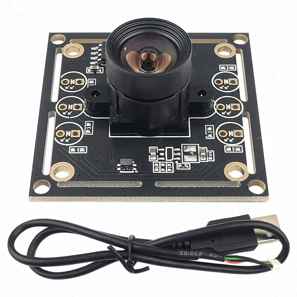 OV9732 USB Camera Module 720P 1MP 30FPS 65 100 Degrees 1280*720 for Face Recognition Image Acquisition with 5Pin Cable