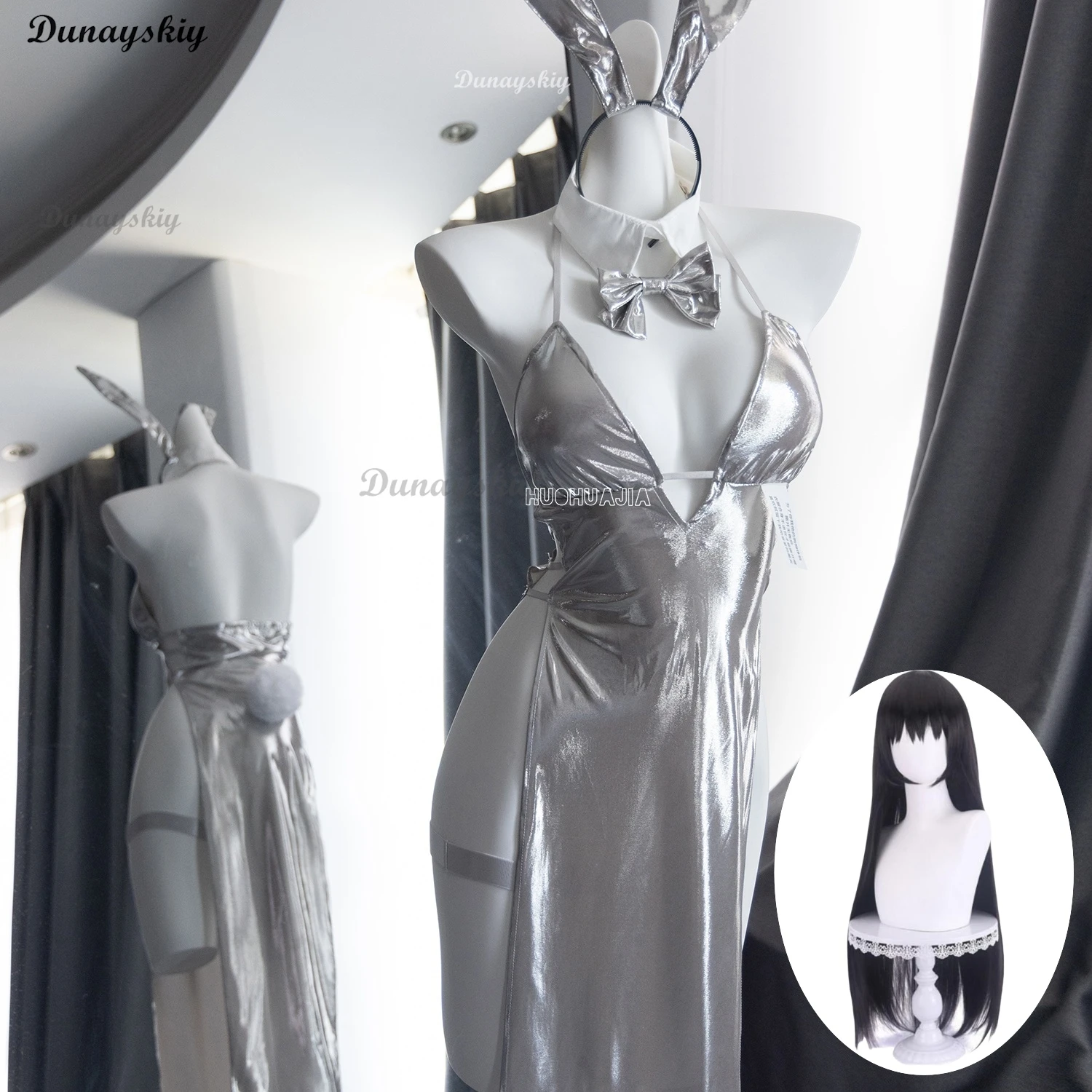 Tsukatsuki Rio Sexy Cosplay Blue Archive Cosplay Anime Costume Game Event Outfit Doujin Dress Uniform Wigs Women Bunny Suit