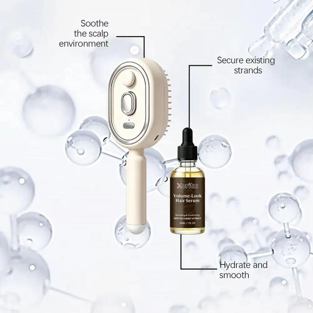 Electric Spray Air Cushion Scalp Comb