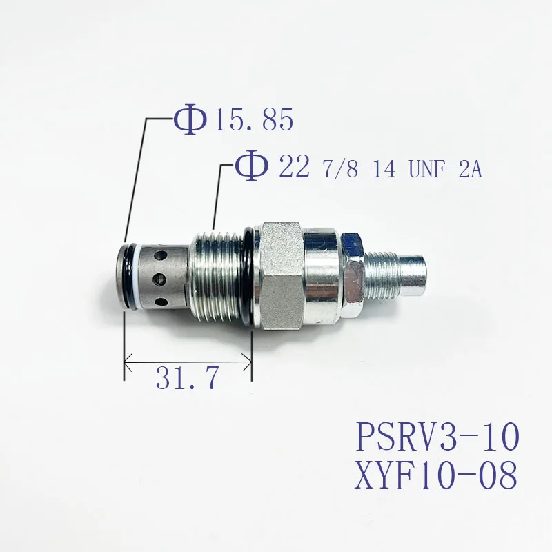 

Thread Insertion Pilot Relief Valve PSRV3-10 XYF10-08