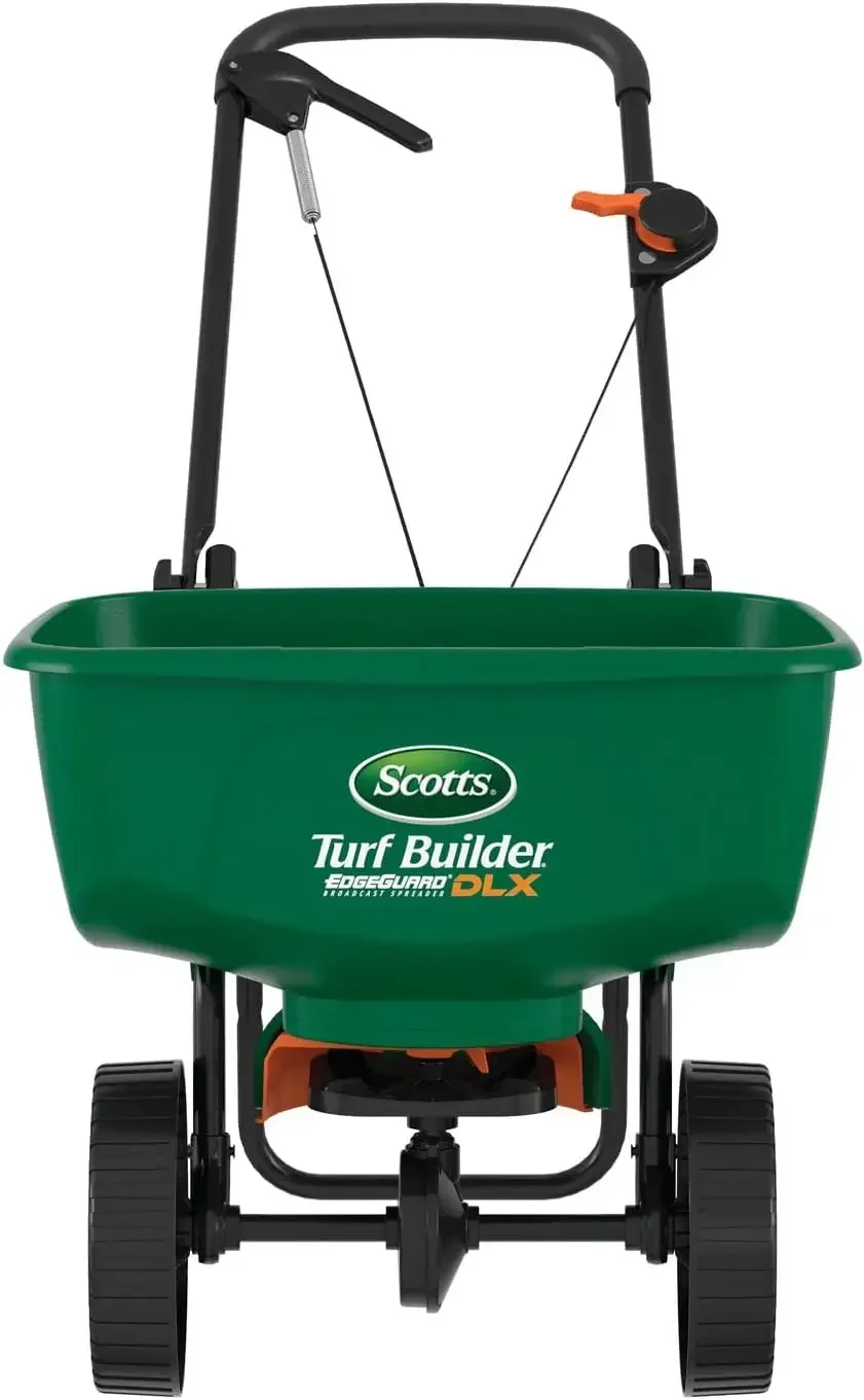 

Elite Spreader for Grass Seed, Fertilizer, Salt, Ice Melt, Durable Push Spreader Holds Up To 20,000 Sq.ft. Product New