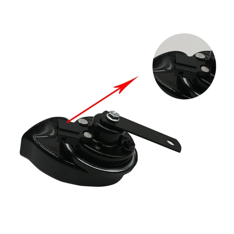 110DB 12V Waaterproof Snail Air Horn Alarm Horn Car Reversing Alarm Beeper for Heavy Duty Truck Boats Motorbike