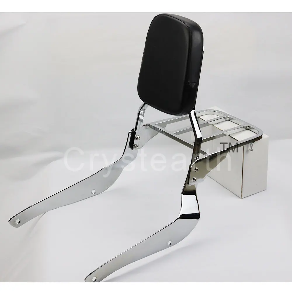 

Rear Backrest Sissy Bar with Luggage Rack For Suzuki Boulevard C50 2005-2011, Boulevard M50 2005-2008, Volusia VL 800 2001-2011