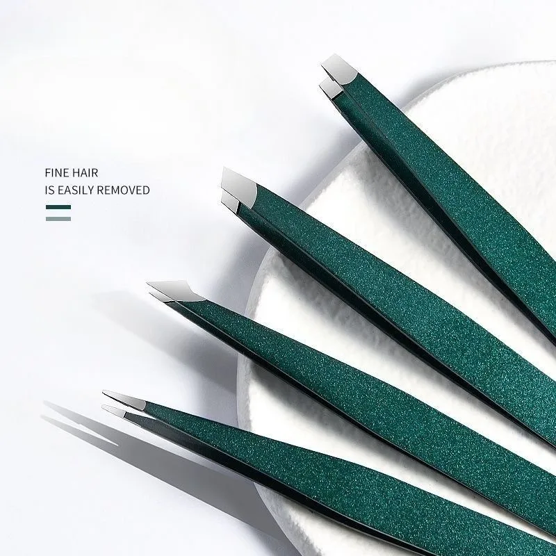 conjunto-de-4-pincas-de-sobrancelha-verde-brilhante-para-maquiagem-diaria-ferramenta-de-beleza-minimalista-em-aco-inoxidavel-com-bolsa-de-armazenamento-em-couro