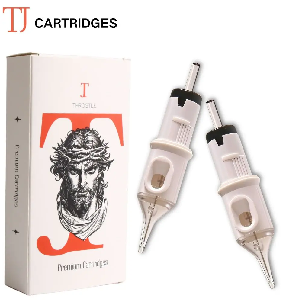 

TJ 20pcs Sterilized Tattoo Needles Cartridge Disposable RL RS #12 #10 Round Liner Pmu Tattoo Needle For tattoo Machine