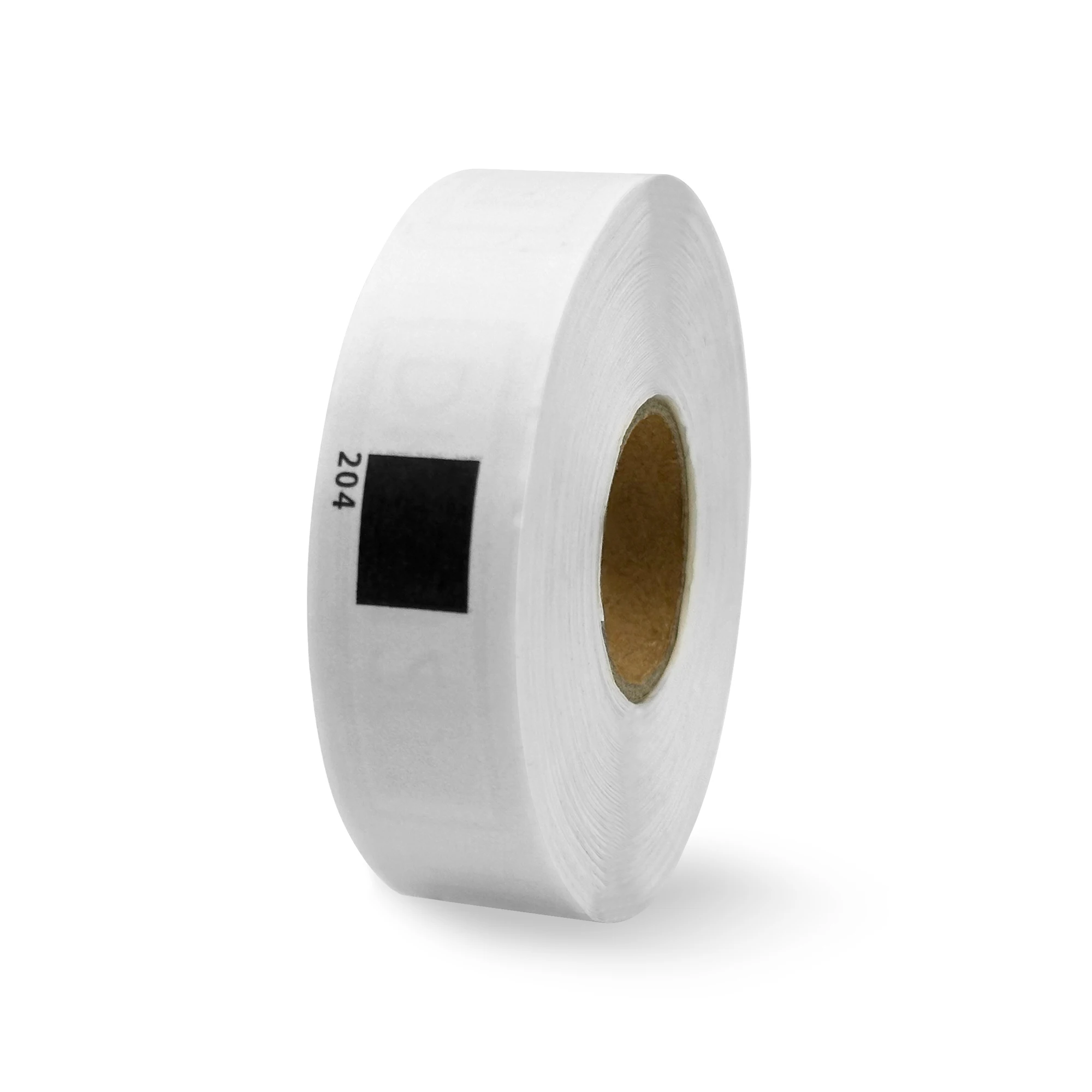 Compatible Brother DK 11204 17 X 54mm 400 labels per roll Black on White Small Label Roll (Without label holder / cartridge)