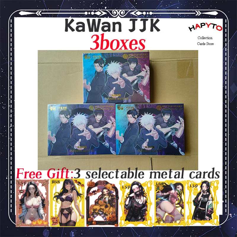 2024 mais novo kawan jujutsu kaisen jjk placas acrílicas caixa de reforço gojo satoru nanami sukuna hobby presente de natal