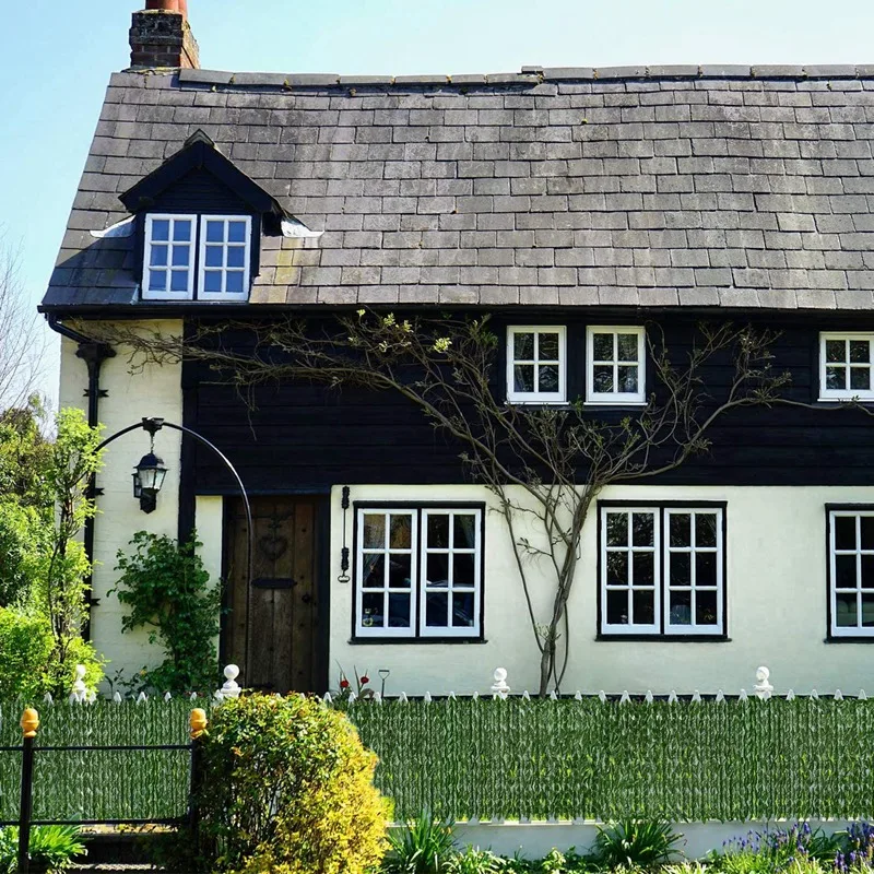 2 шт., искусственный лист, забор, экран для конфиденциальности, открытый сад, искусственный плющ, живой изгороди, лист, настенный экран для конфиденциальности, декоративный экран для забора