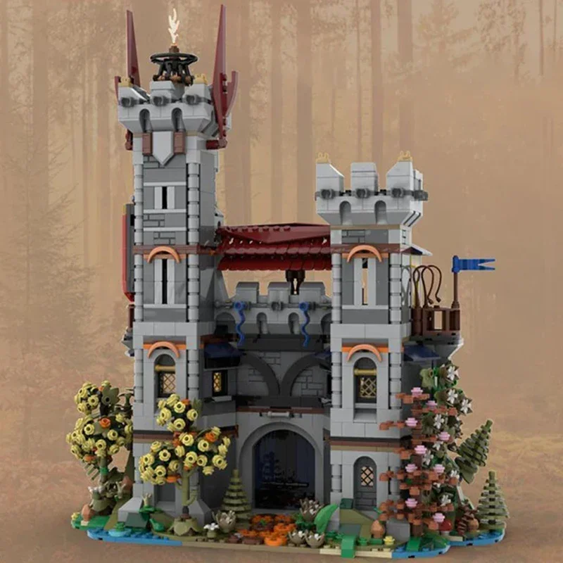 Moc Building Bricks Military Castle Model Sorcerer's Stronghold Technology Modular Blocks Gifts Christmas Toys DIY Sets Assembly