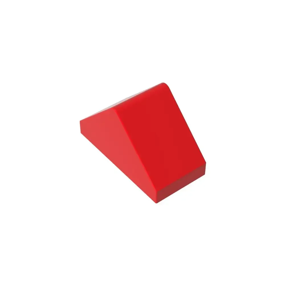 Gobricks 3044b Inclinação 45 °   Peças 2x1 tijolos duplos com pino inferior ovóide apto com blocos de construção técnica básica crianças menino conjuntos diy