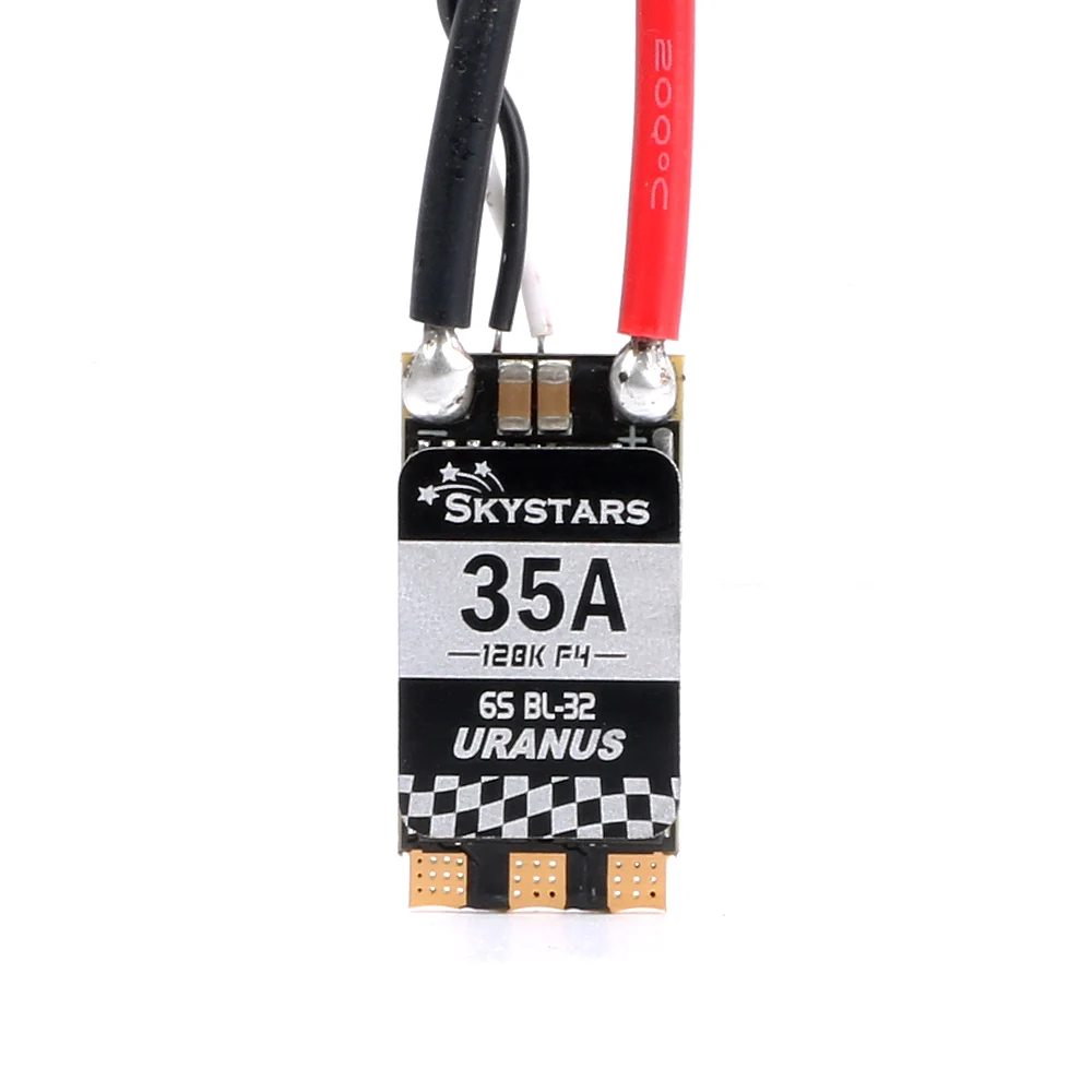 4ชิ้น35A Uranus32 skystars F4 ESC 128K MCU 3-6S ESC 40V แรงดันสูงและมอสเฟ็ตขนาดใหญ่