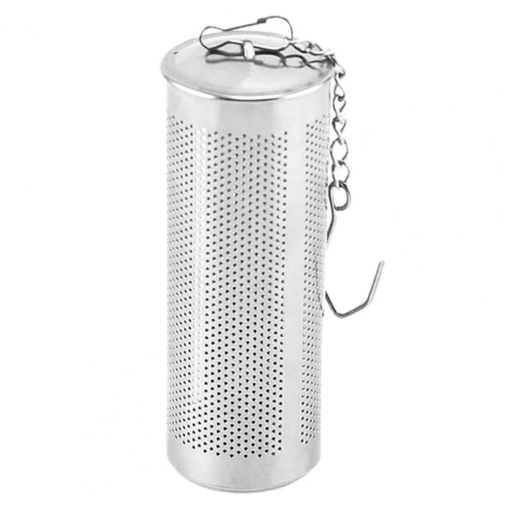 Practical Tea Filter Lightweight Tea Infuser with Chain Large Capacity Tea Infuser  Even Drainage