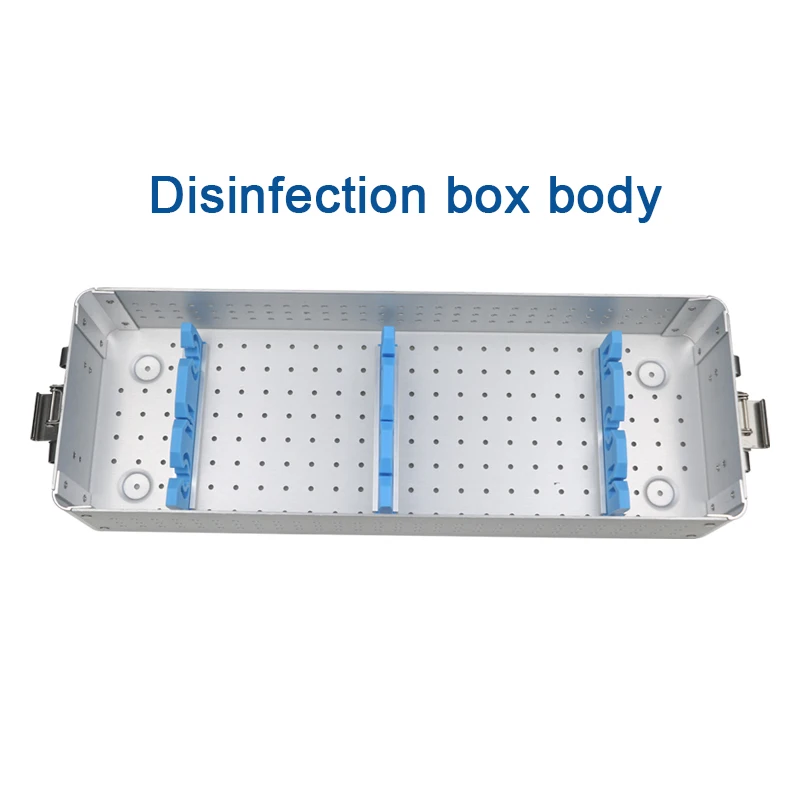 

Hysteroscope Disinfection Box Aluminium Alloy Sterilization Tray Case Box Surgical Instrument