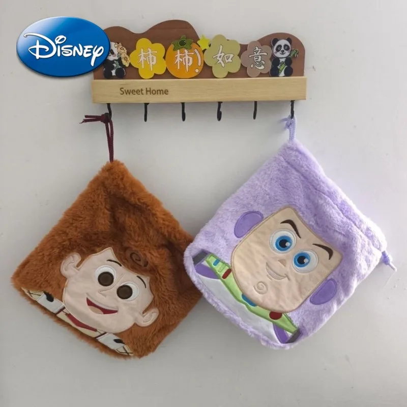

Toy Story Storage Bag Buzz Lightyear Woody Cartoon Cute Handheld Drawstring Pocket Portable Storage Shopping Bag Commute Gift