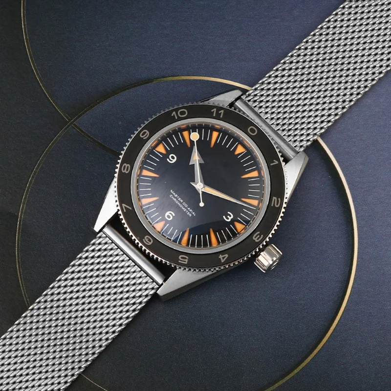 20mm Stainless Steel Watch Band for Omega Seamaster 300 007 No Time to Die | Milanese Mesh Bracelet Replacement