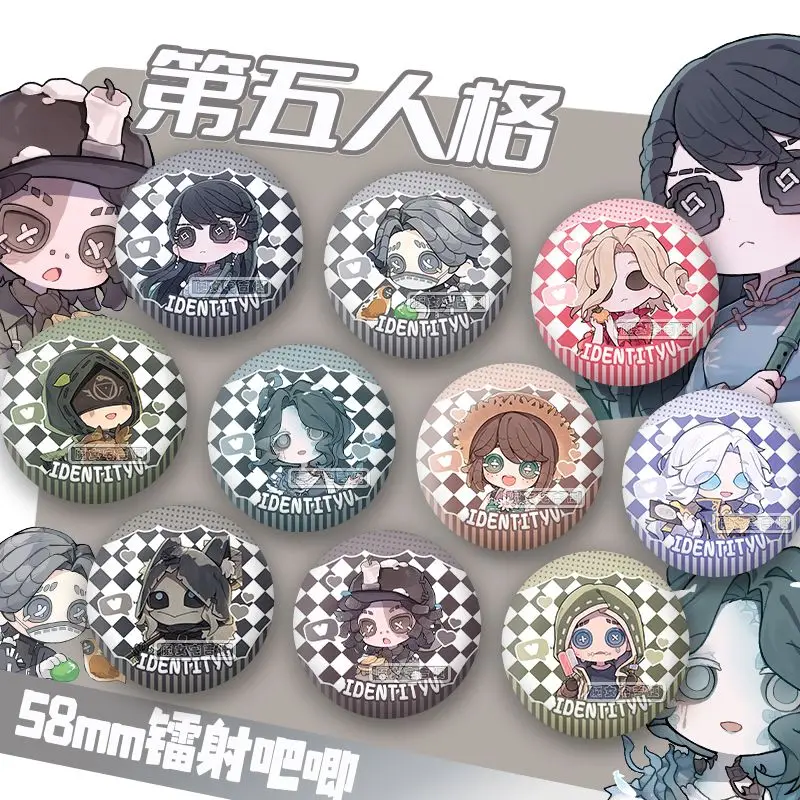 بروش هوية V للفتيات ، شارة ، ملابس ، طية صدر السترة ، تذكار ، زر لين ، قبعة ، شارة ، هدية جمع ، ملابس ، تذكار