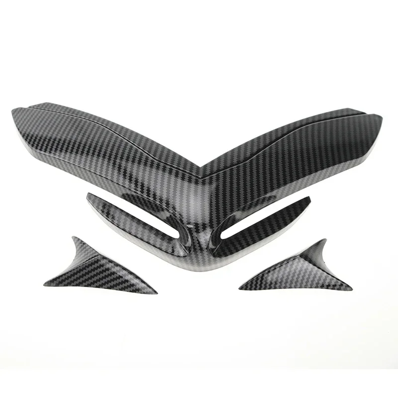For KAWASAKI Z900 Z 900 z900 2017 2018 2019 Front Fairing Aerodynamic Winglets Front Beak Nose Cone Extension Cover Extender