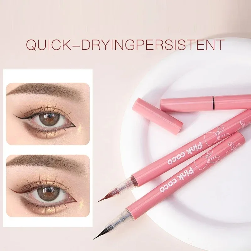 

EOEKKY Waterproof Smudgeproof Quick Drying 12 Hour Ultra Fine Eyeliner Pencil Liquid Eye Liner Easy To Use Eyes Makeup