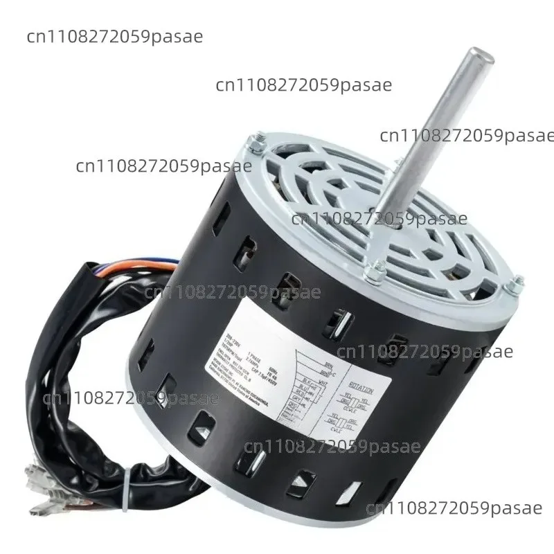 1/2HP Pneumatic Furnace Blower Motor 208/230V 2.7amps 1075RPM 5-speed CW/CCW Rotation 48 Frame 3.4” Shaft Length