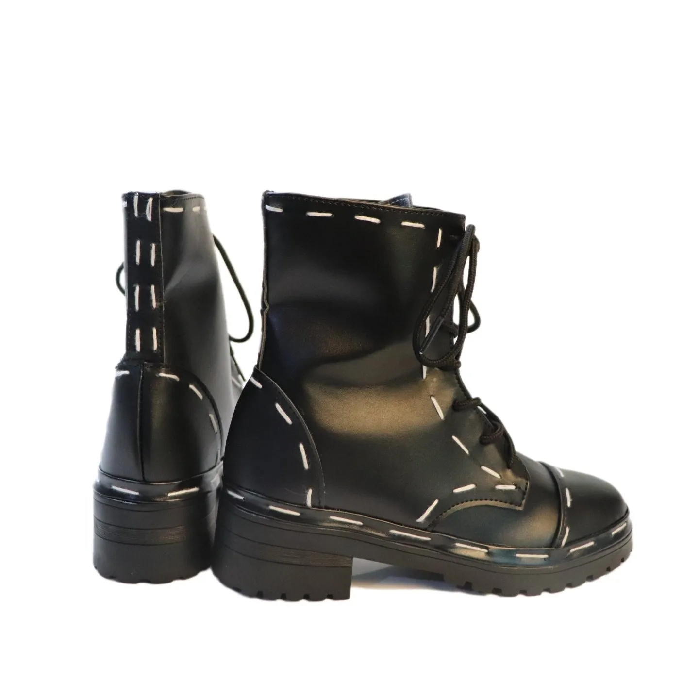 Sapatos de Cosplay Vtuber Mashiro Meme, Acessórios de Cosplay para Jogos, Sapatos de Couro PU, Botas para Festa de Halloween, Feitos Sob Medida