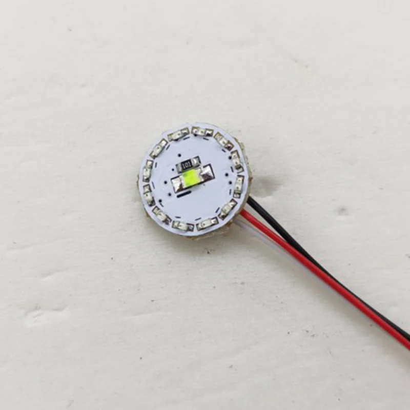 8 Stuks Metalen Achterlichten Angel Eyes Led Lamp Voor 1/14 Tamiya Rc Truck Trailer Kipper Scania 56323 Diy onderdelen