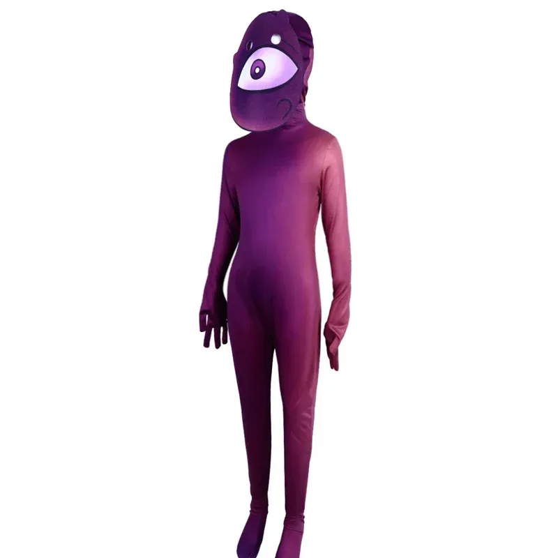 111 www Screech Cosplay Seek Doors niños máscara de un solo ojo traje mono monstruo Jumbo Horror disfraz de Halloween aterrador