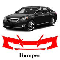 Car Precut Paint Protection Film Front Bumper Anti-scratch Exterior TPU PPF For Hyundai Equus 2009-2016