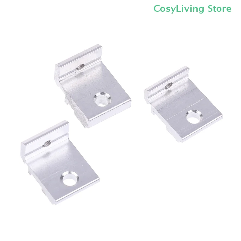 Home Improvement Aluminum Profile Fixing Parts Side Panel Bracket Accessories Set Compatible with 2020 3030 4040 Sizes