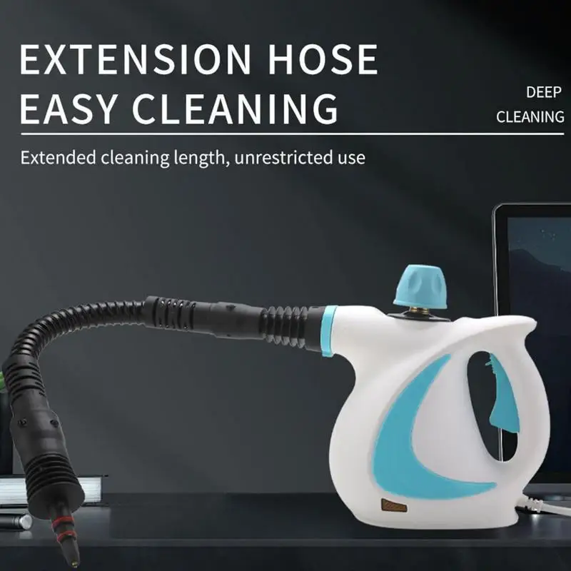 1000w Deep Cleaning Steamer Powerful Home Steamer Home Handheld Steam Cleaner Natural Steam Cleaner with 9 Accessories