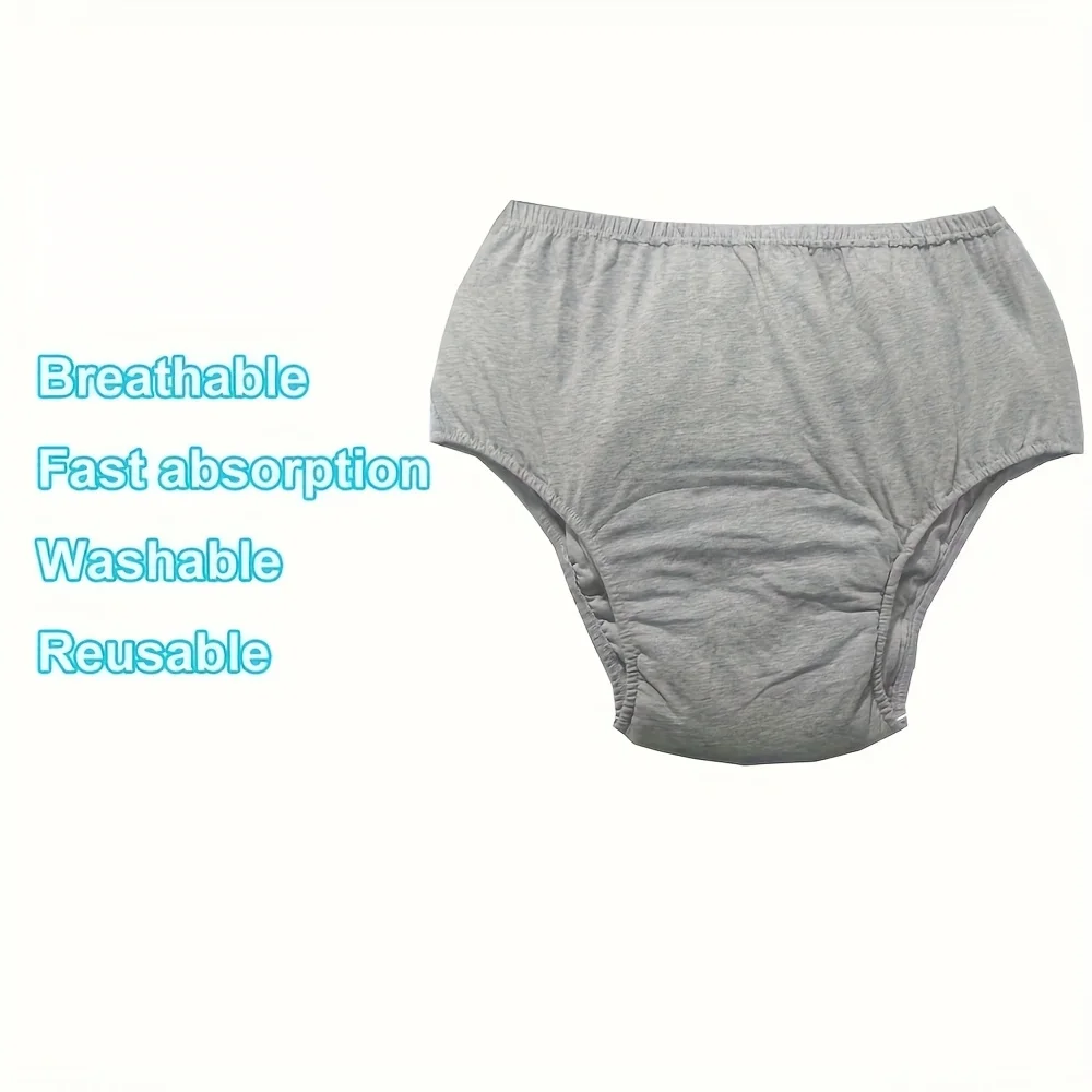 Adult Cloth Diapers Washable Elderly Urine Does Not Wet Nappy Pants Incontinence Underpants Waterproof Unisex