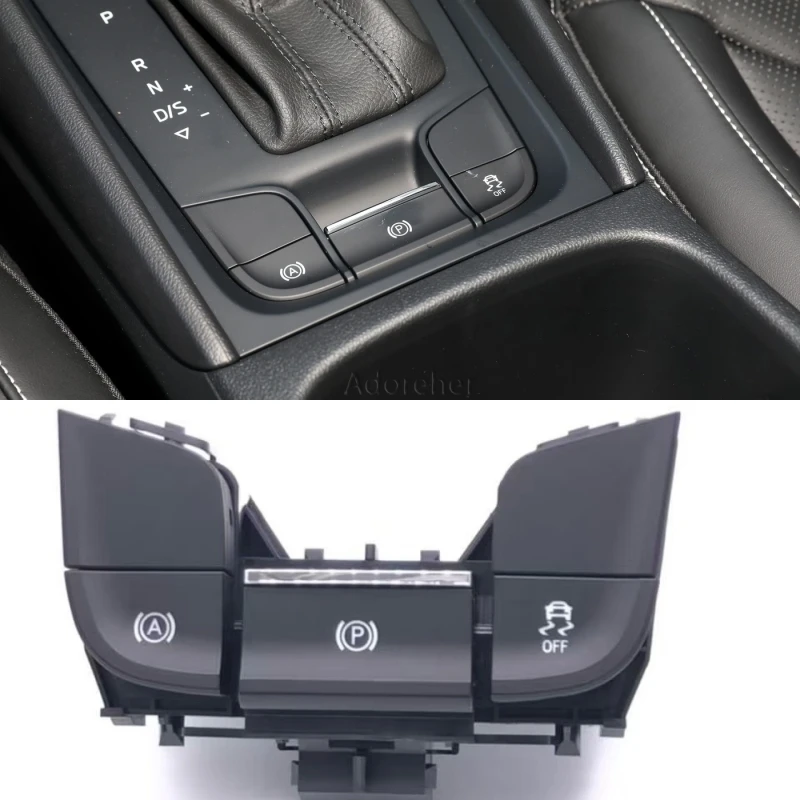 For Skoda Kodiaq 566 927 225 B 56G927225B LHD Handbrake Hand Brake Switch MODE ESP OFFROAD Parking Assist Switch Button