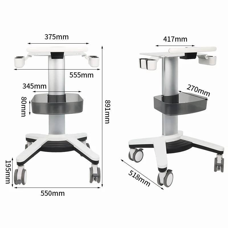 Computer cart Universal type, wireless palm super notebook trolley