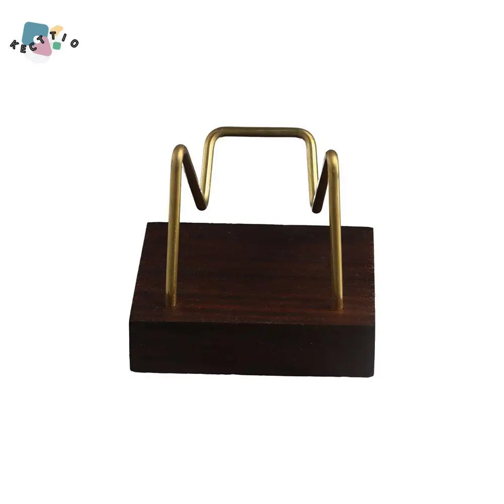 

Walnut Base Ores Agate Rocks Home Decoraition Mineral Stand Wood Support Base Rack Display Holder