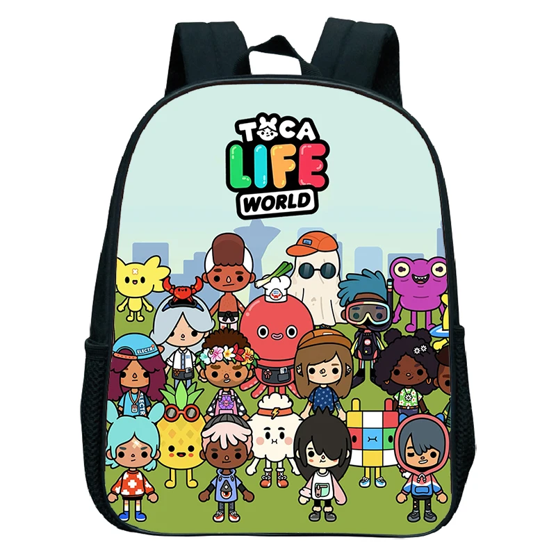 

Новый детский рюкзак Toca Boca для дошкольников, детский сад, сумка для книг, школьные сумки с героями мультфильмов для мальчиков и девочек, кавайная сумка, детский рюкзак Mochila, подарок