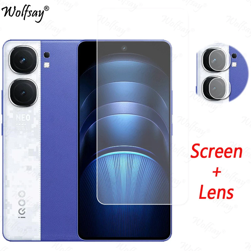 Camera Lens Film For Vivo iQOO Neo 9S Pro Plus Screen Protector Glass Vivo iQOO Neo 9S Pro Glass Vivo iQOO Neo 9S Pro Plus Glass