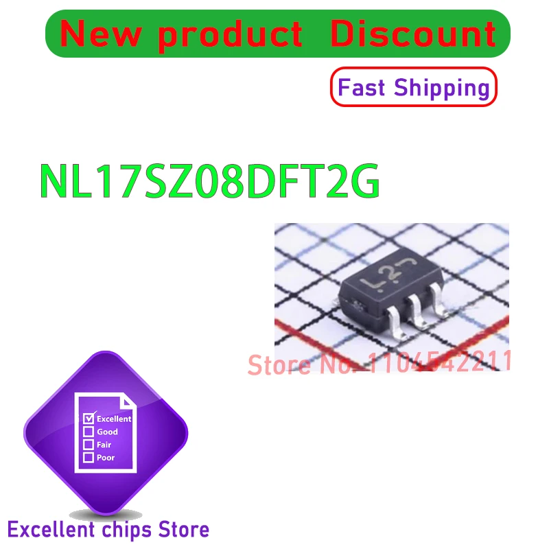 NL17SZ08DFT2G L2 SOT353 20PCS~500PCS/LOT