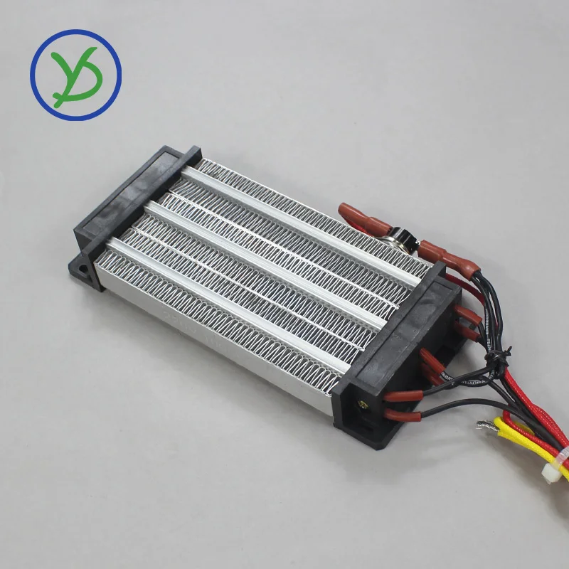 1000W AC DC 220V Insulated PTC ceramic air heater heating element 170*76mm electric heaters Electric heating accessories