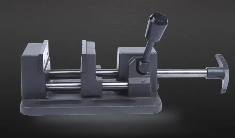 Accesorio de tornillo de banco Q19K160, perforadora rápida de 6 pulgadas, alicates de punta plana, abrazadera de taladro de banco de precisión, tornillo de banco para carpintería
