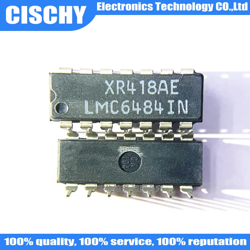 5pcs/lot LMC6484IN DIP14 LMC6484 LM6484IN DIP-14 In Stock