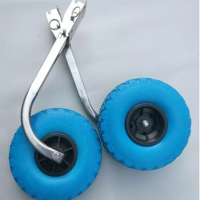 

Launching Wheels Rubber Inflatable Boat Stern Wheels Fishing Boat Wheels Assault Boat