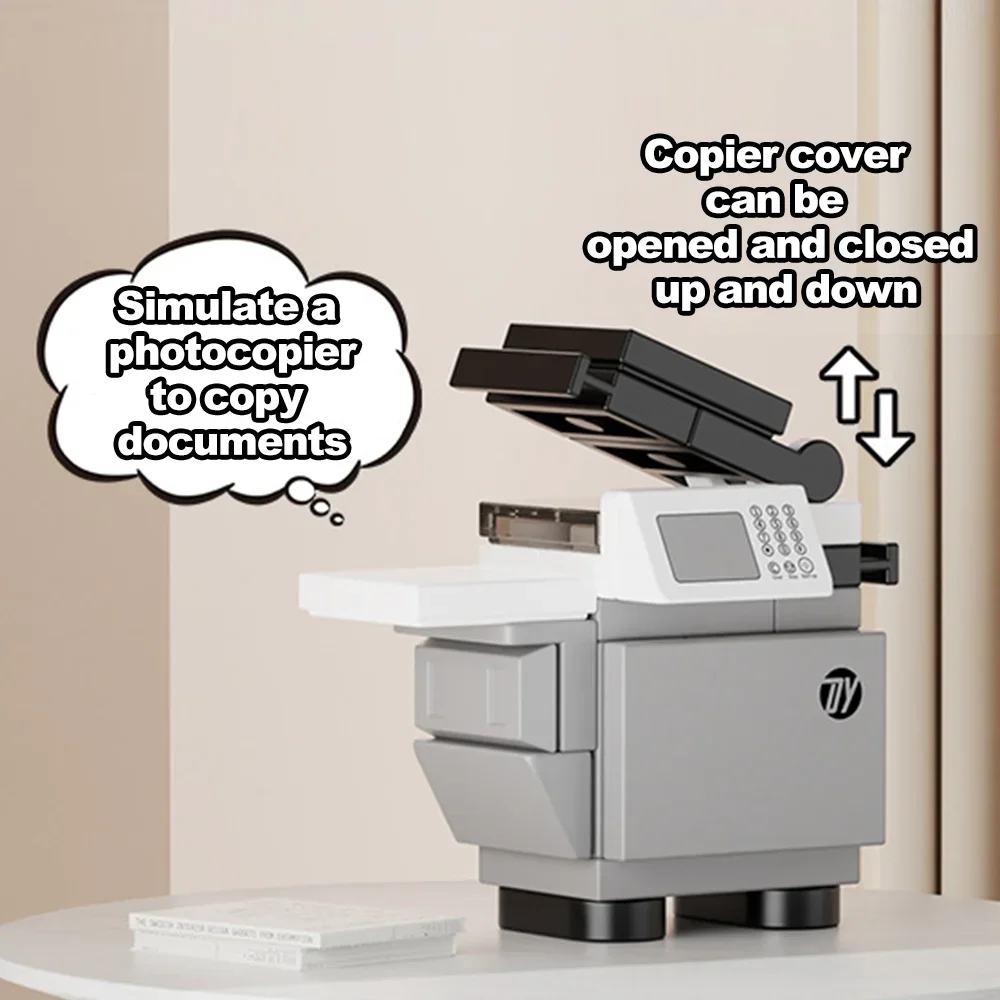 Odblokuj kreatywność swojego dziecka dzięki klockom do dekoracji scen meblowych DIY - idealny prezent do dekoracji domu