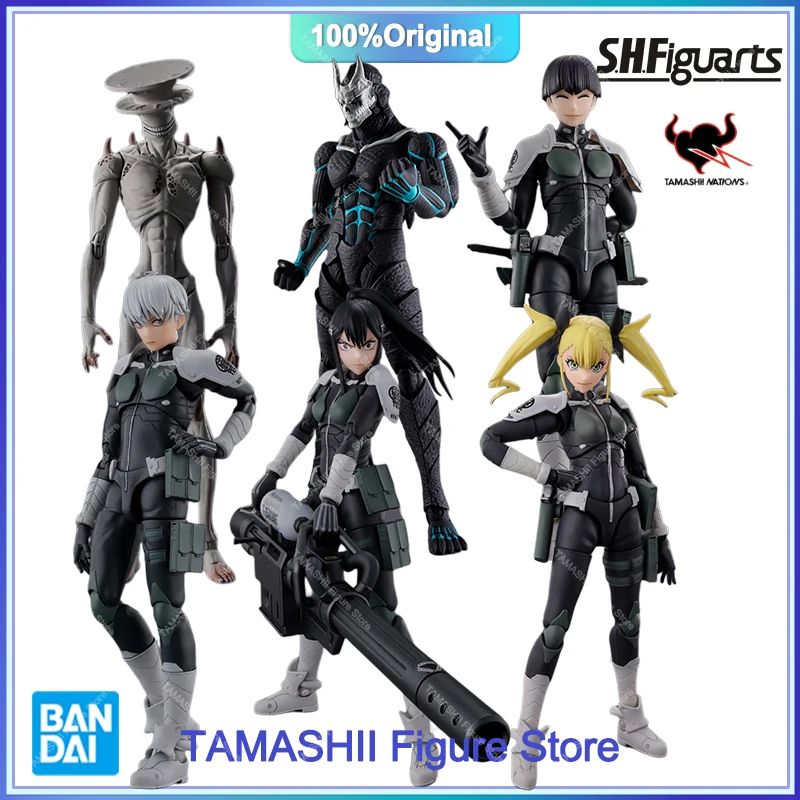 الأصلي S.H.Figuarts SHF ASHIRO MINA ICHIKAWA RENO KAFKA HIBINO Kaiju No. 8 ألعاب مجسمة من مادة PVC قابلة للجمع #1