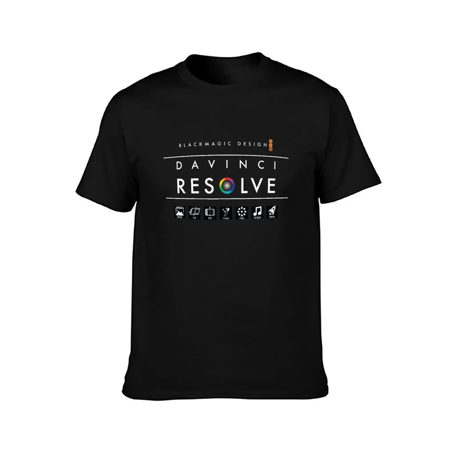 Davinci Resolve T-Shirt Plus Size Workout Short Sleeve Top