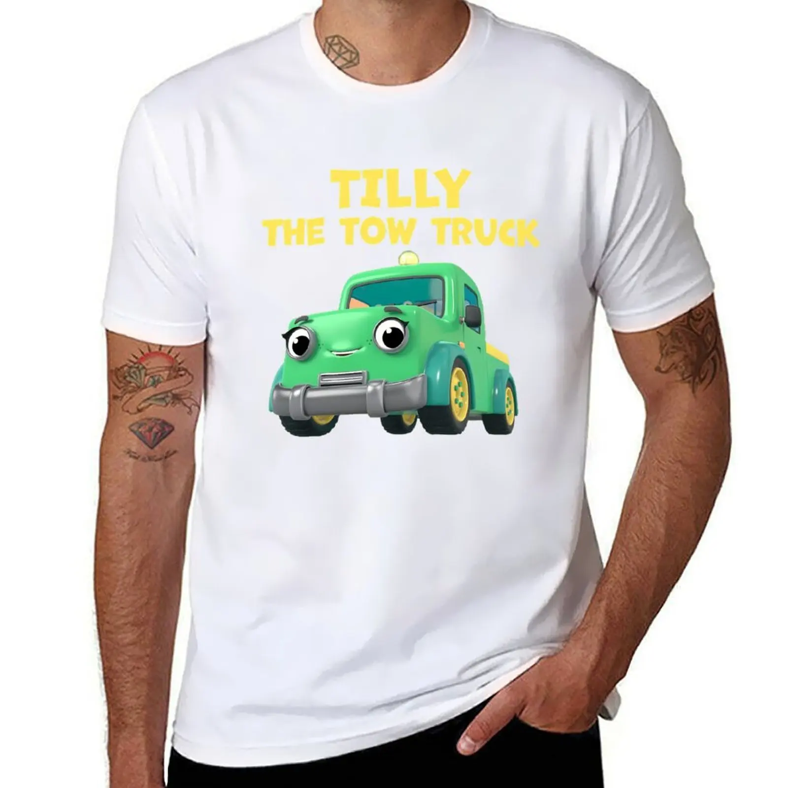 

Garage Geckos NEW TILLY THE TOW TRUCK FOR Garage Geckos T-Shirt cotton t shirt man T-Shirt